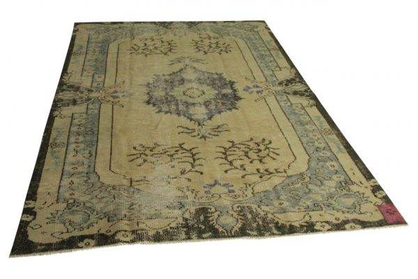 vintage vloerkleed beige 280cm x 200cm