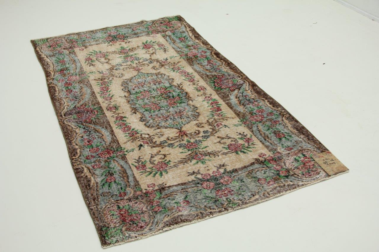 vintage_vloerkleed_6184_2_.jpg vintage vloerkleed bruin, blauw 198cm x 116cm