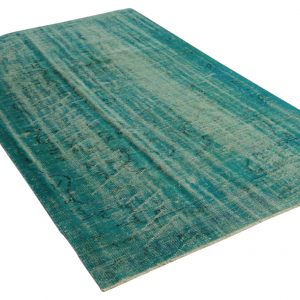 vintage vloerkleed aqua 254cm x 152cm