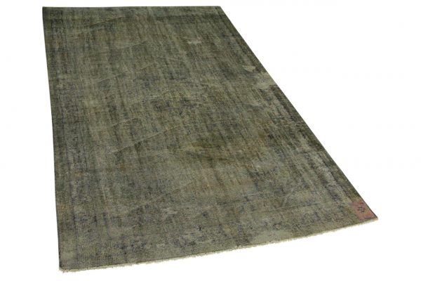 vintage vloerkleed legergroen 303cm x 176cm (libelle week 52)