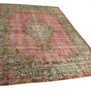 vloerkleed vintage met rood 406cm x 287cm