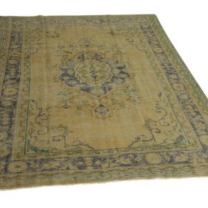 vintage vloerkleed zandkleurig 250cm x 180cm