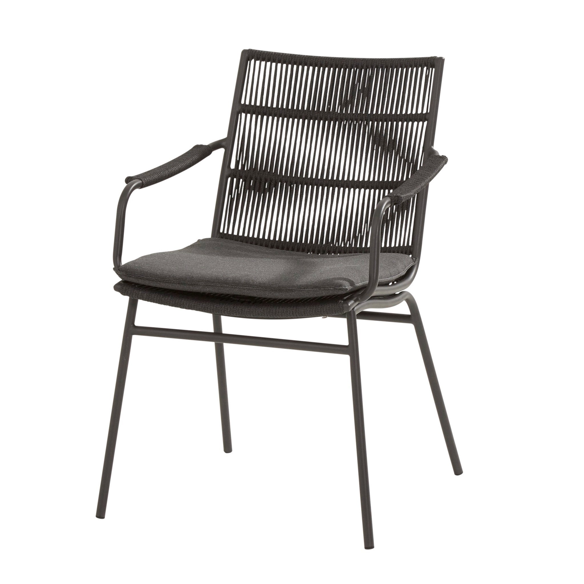 Wave dining tuinstoel antraciet Taste4SO