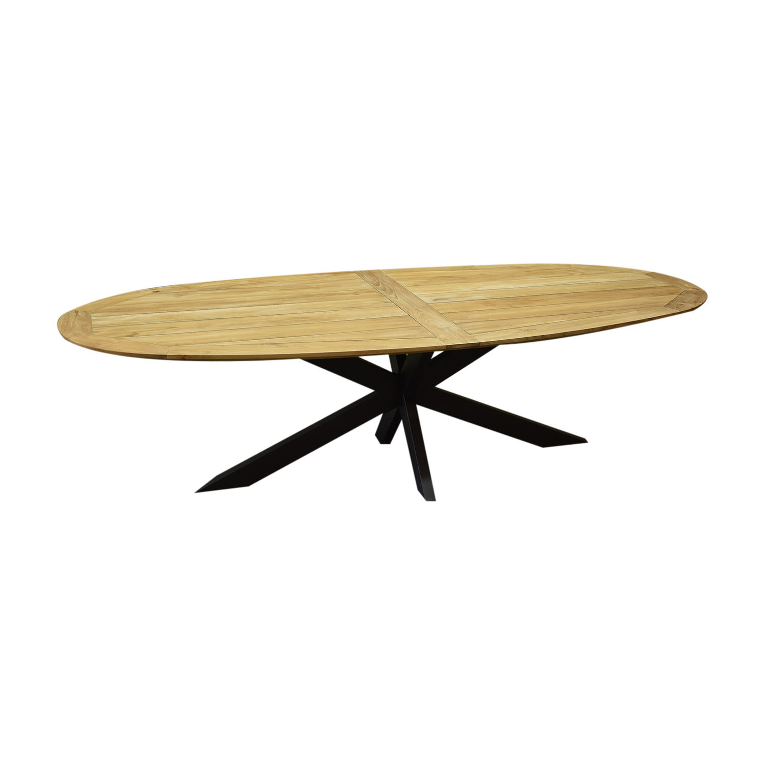 Mulia dining tuintafel 220x110xH76 cm ovaal