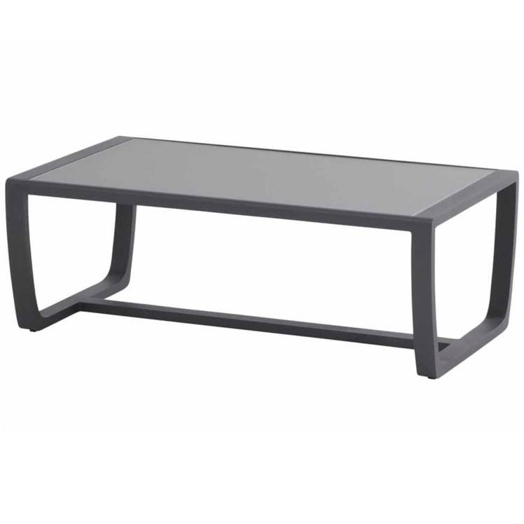 New Mauritius lounge tuintafel 110x60xH40 cm Matt carbon Taste4SO