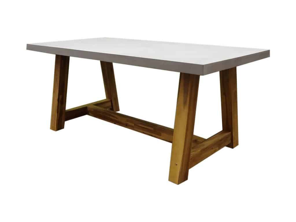 Veltis dining tuintafel 300x100xH77 cm acacia? polystone blad