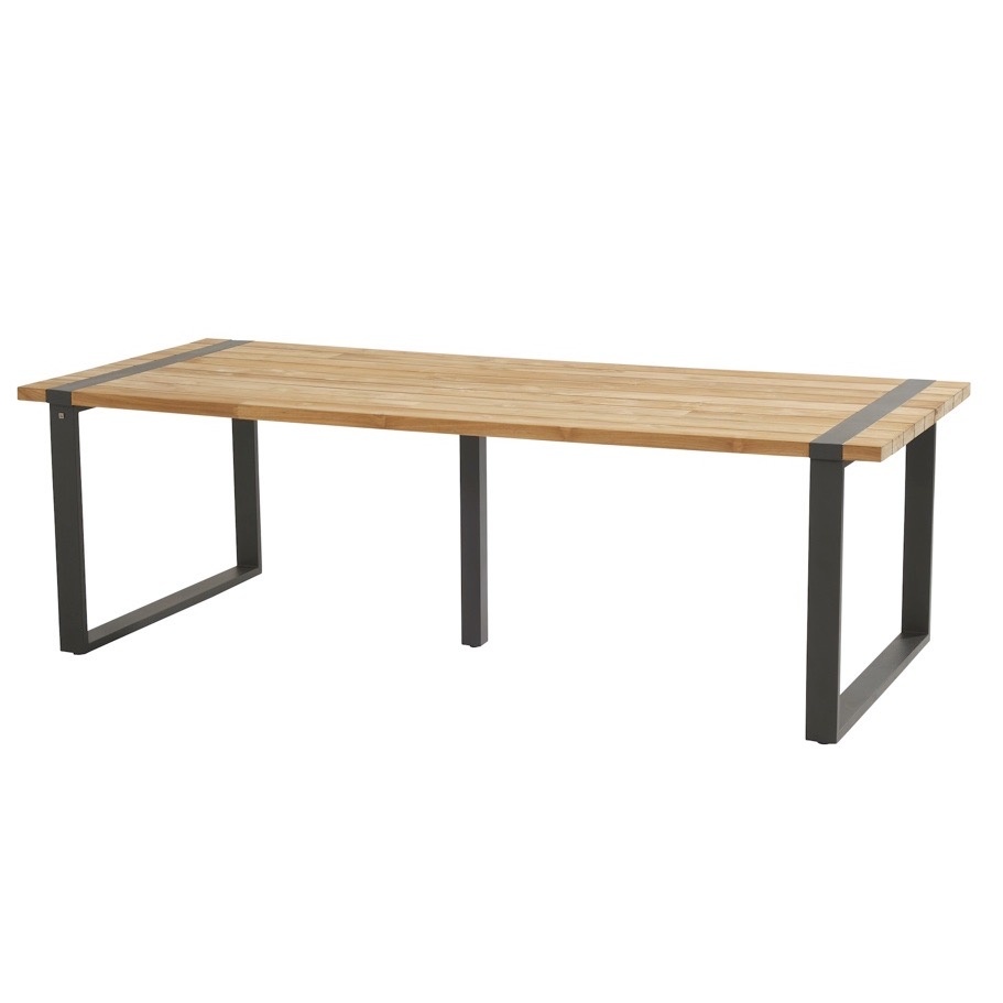 Alto dining tuintafel 240x100xH75 cm teak Taste 4 Seasons