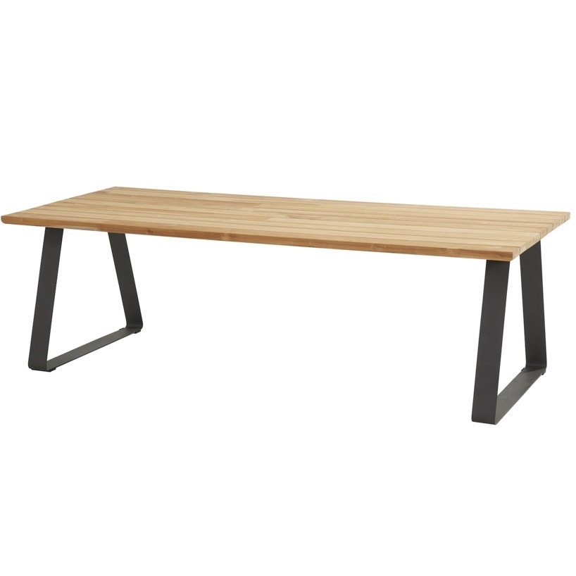 Basso dining tuintafel 240x100xH75 cm teak Taste 4 Seasons