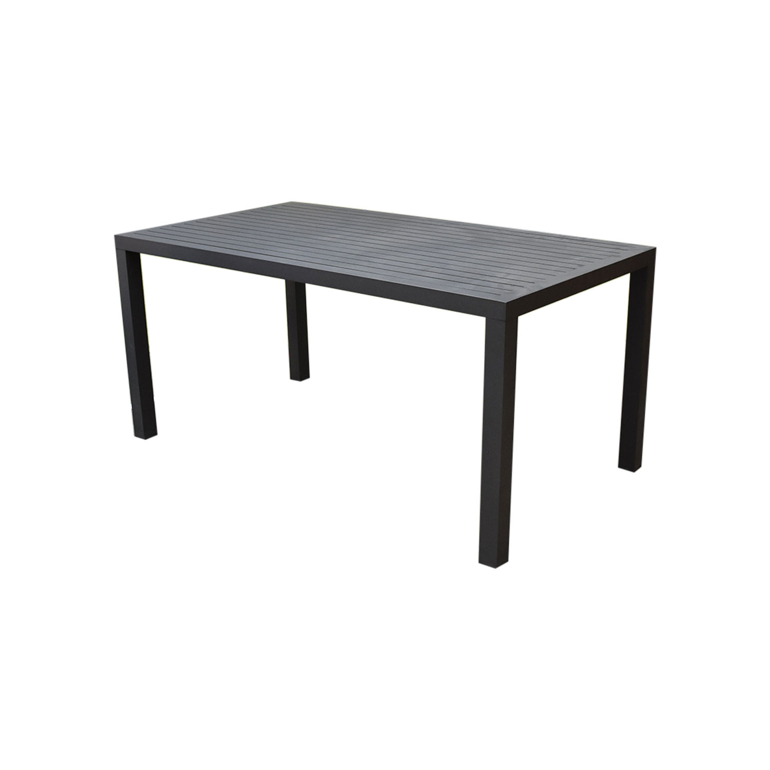 Ardore dining tuintafel 140x80 cm aluminium antraciet