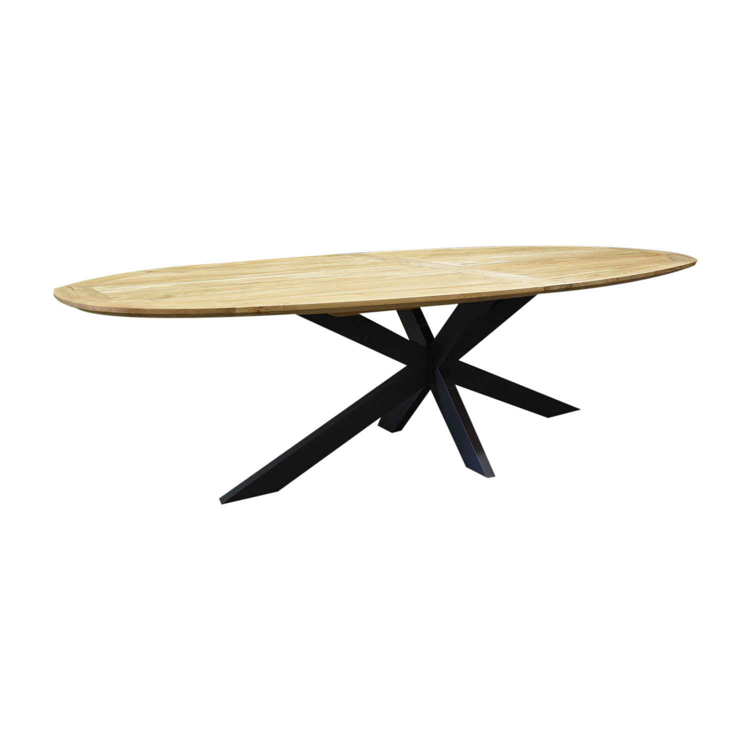 Mulia dining tuintafel 280x130xH76 cm ovaal