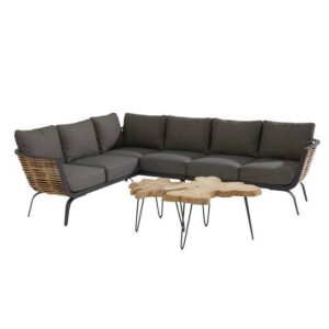 Antibes hoek loungeset 5-delig links 4 Seasons Outdoor