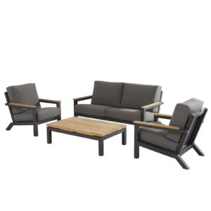 Capitol stoel-bank loungeset 4-delig 4 Seasons Outdoor