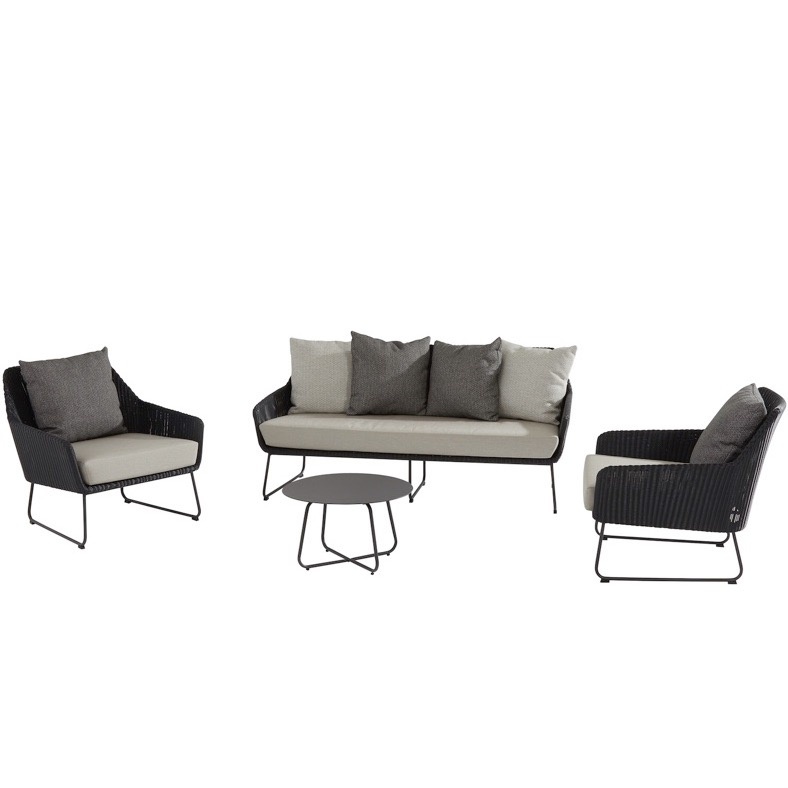 Avila stoel-bank loungeset 4 Seasons Outdoor  4-delig