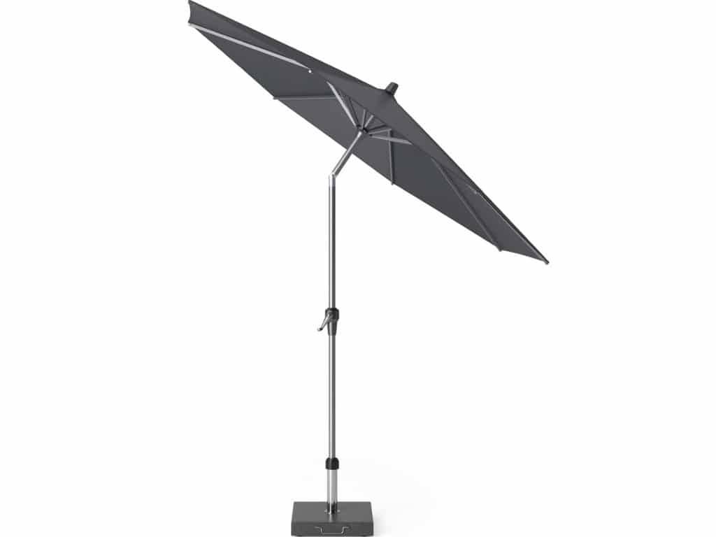 Riva parasol 270 cm rond antraciet met kniksysteem