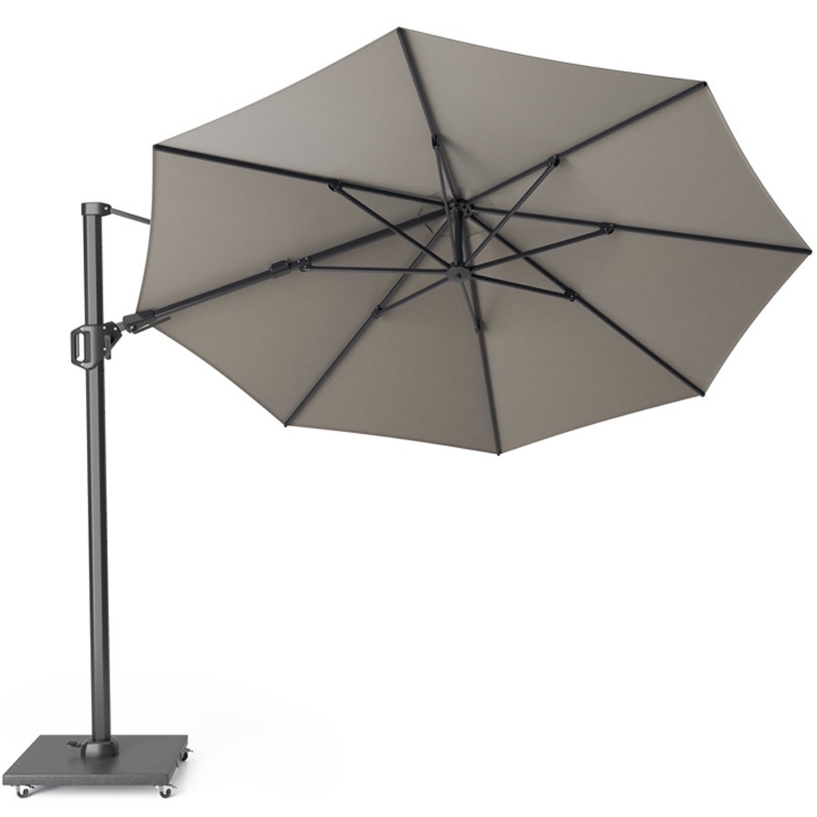 Challenger T2 premium zweefparasol 350 cm  rond manhattan