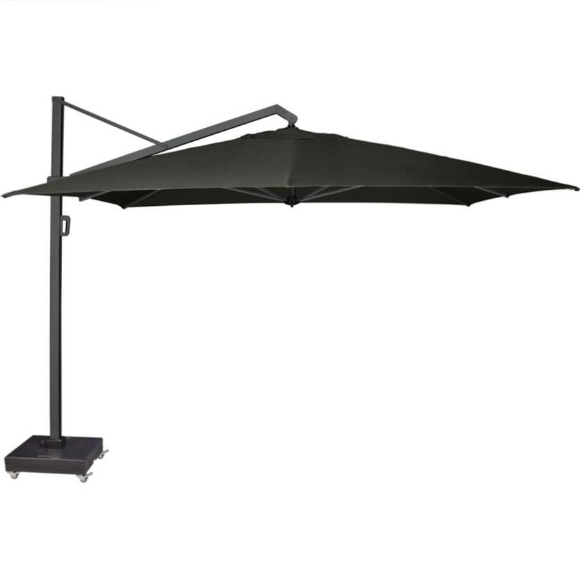 Icon zweefparasol 400x300 cm faded black