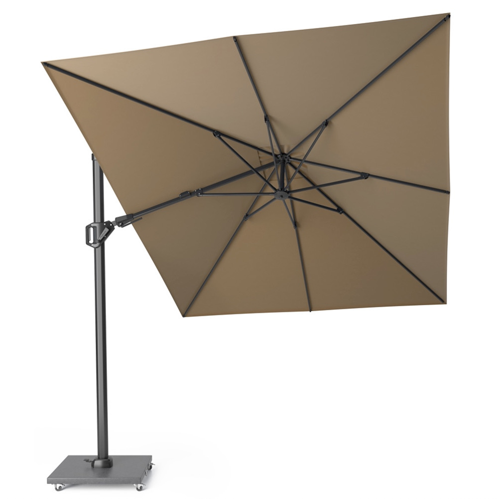 Challenger T2 zweefparasol 350x260 cm taupe