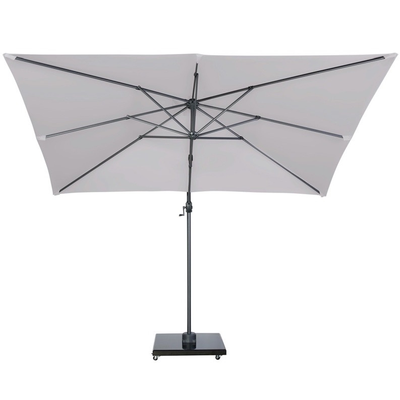 Falcon T1 zweefparasol 300x200 cm lichtgrijs