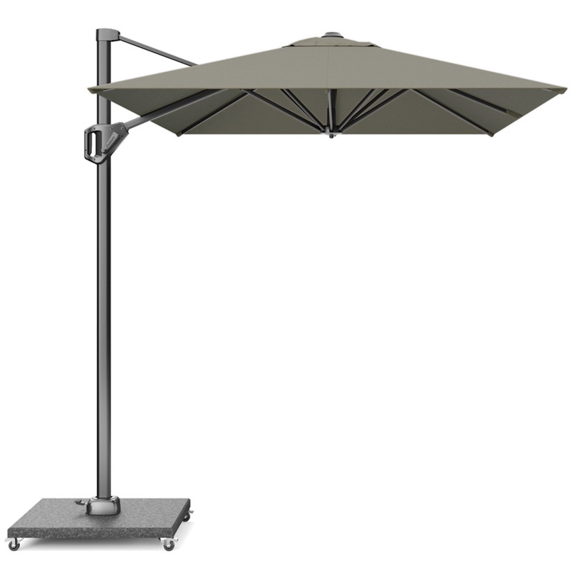 Voyager T1 zweefparasol 300x200 cm taupe