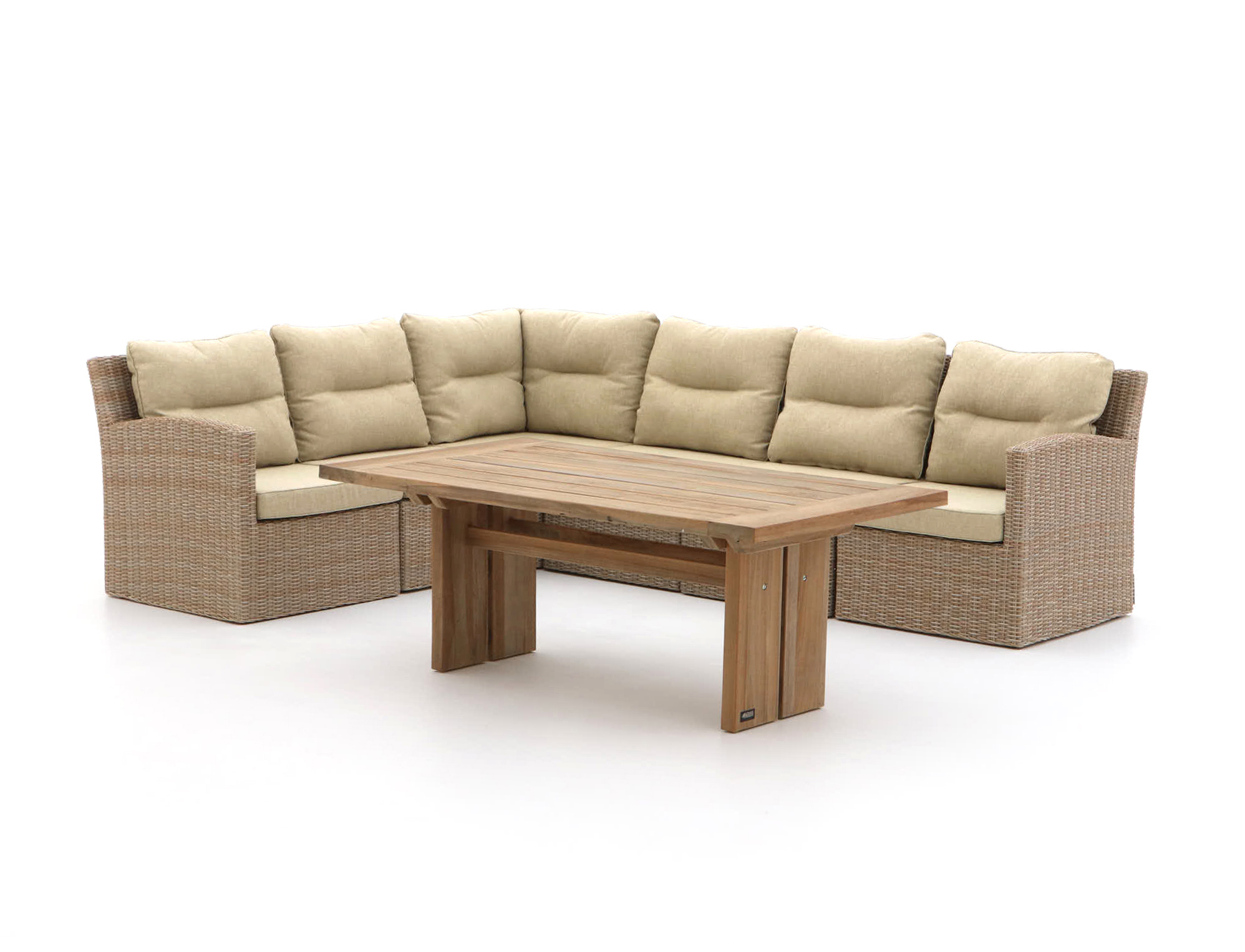 Intenso Fellini/ROUGH-L dining loungeset 7-delig links - Laagste prijsgarantie!