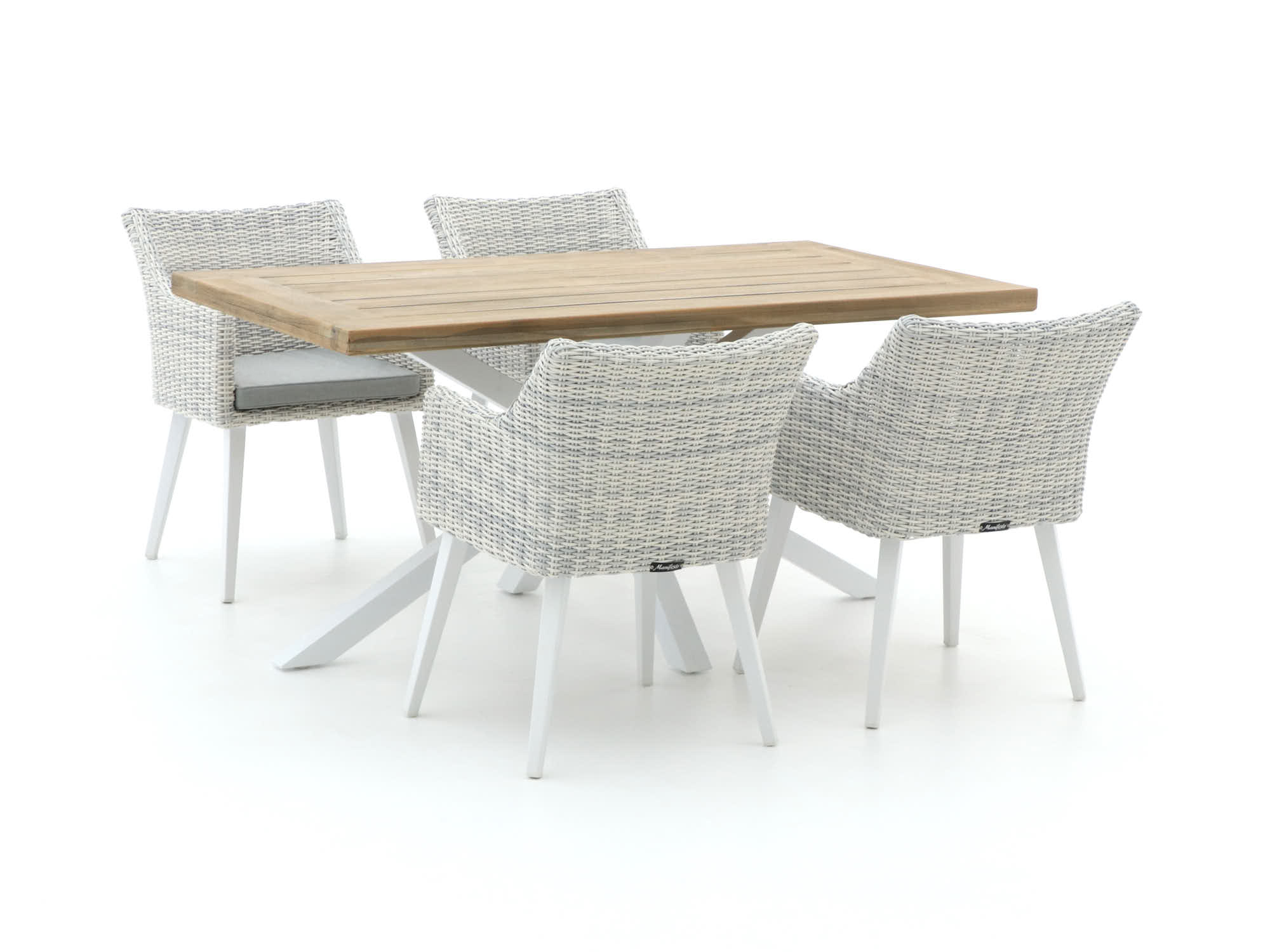 Manifesto Matese/Montorio 160cm dining tuinset 5-delig - Laagste prijsgarantie!