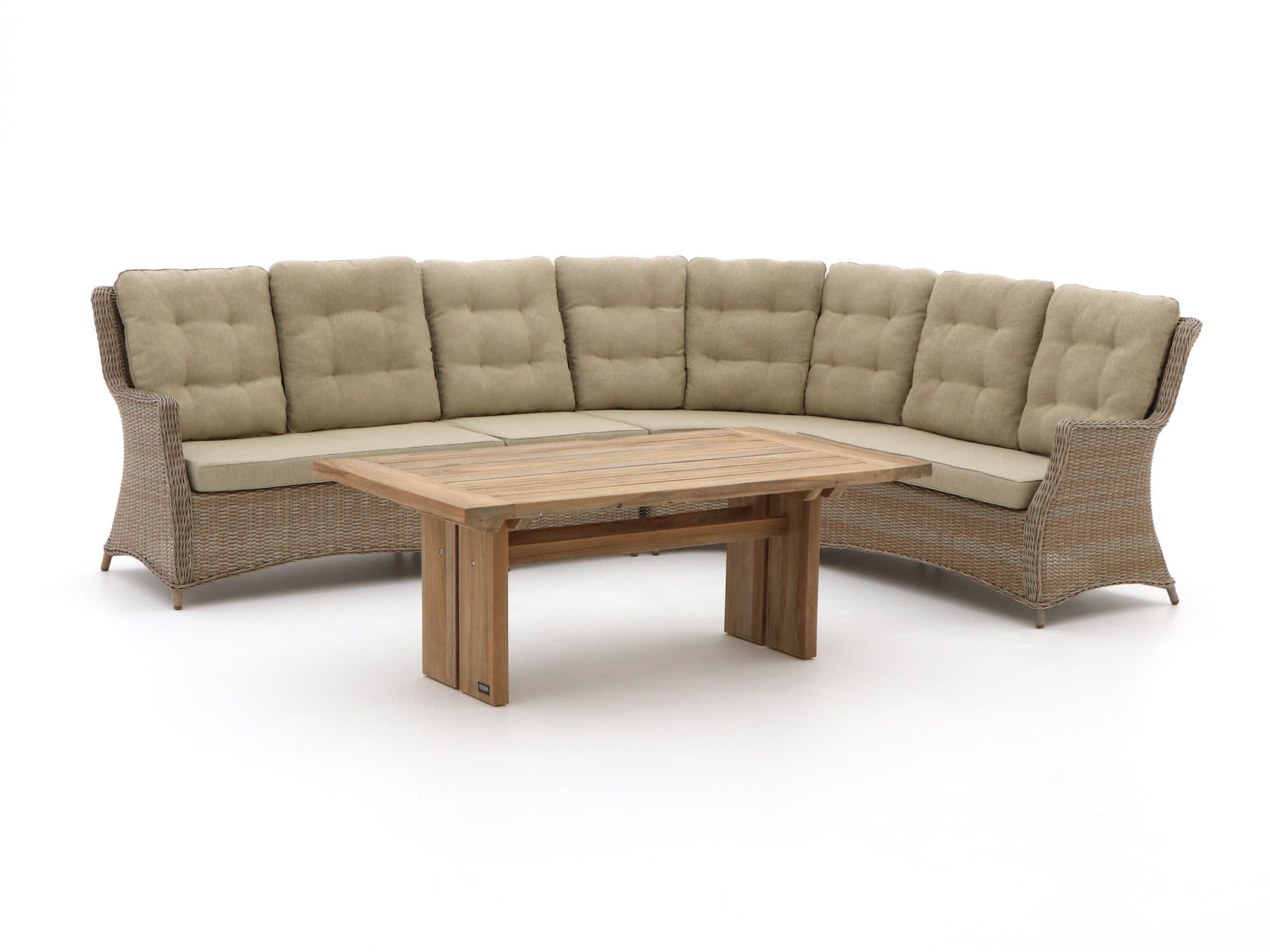 Intenso Milano/ROUGH-L dining loungeset 5-delig - Laagste prijsgarantie!