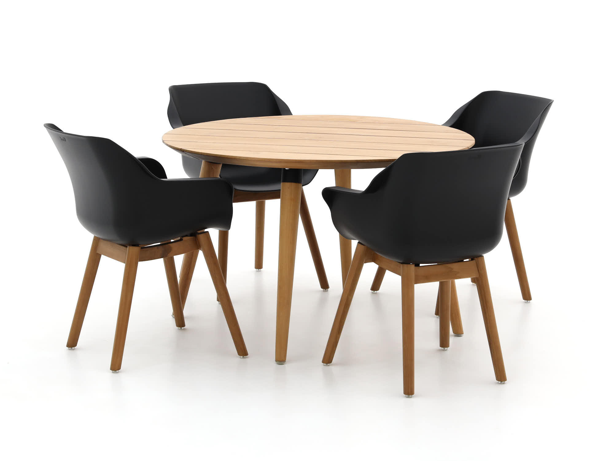 Hartman Sophie Studio Ø120cm dining tuinset 5-delig - Laagste prijsgarantie!