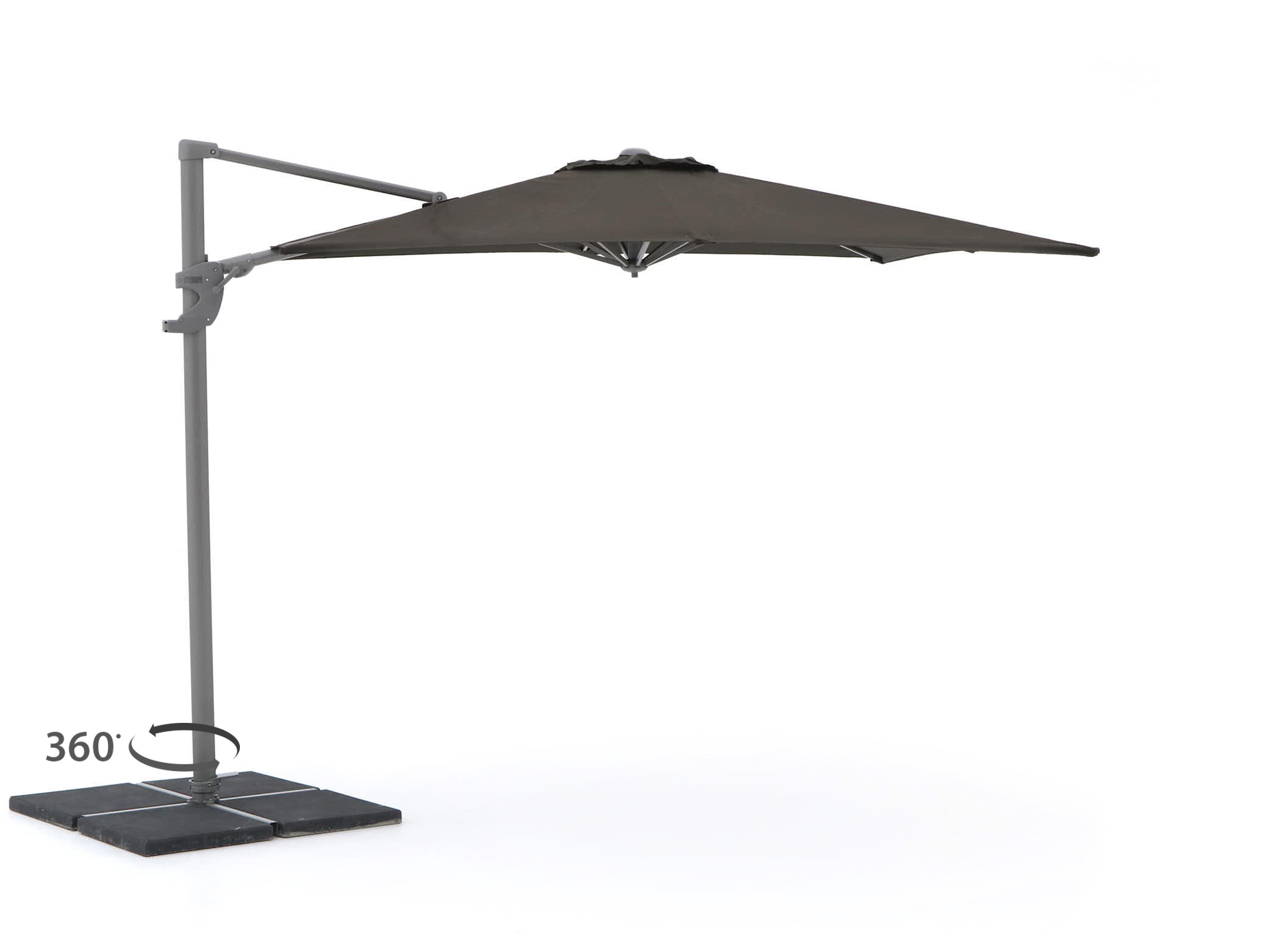 Shadowline Francisco zweefparasol 260x260cm - Laagste prijsgarantie!