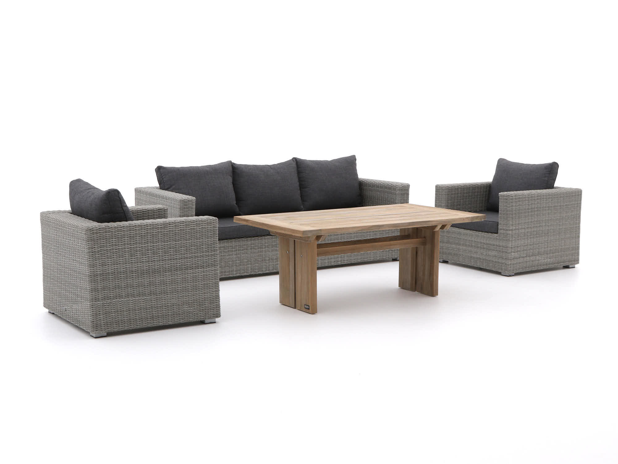 Intenso Carpino/ROUGH-L dining loungeset 4-delig - Laagste prijsgarantie!