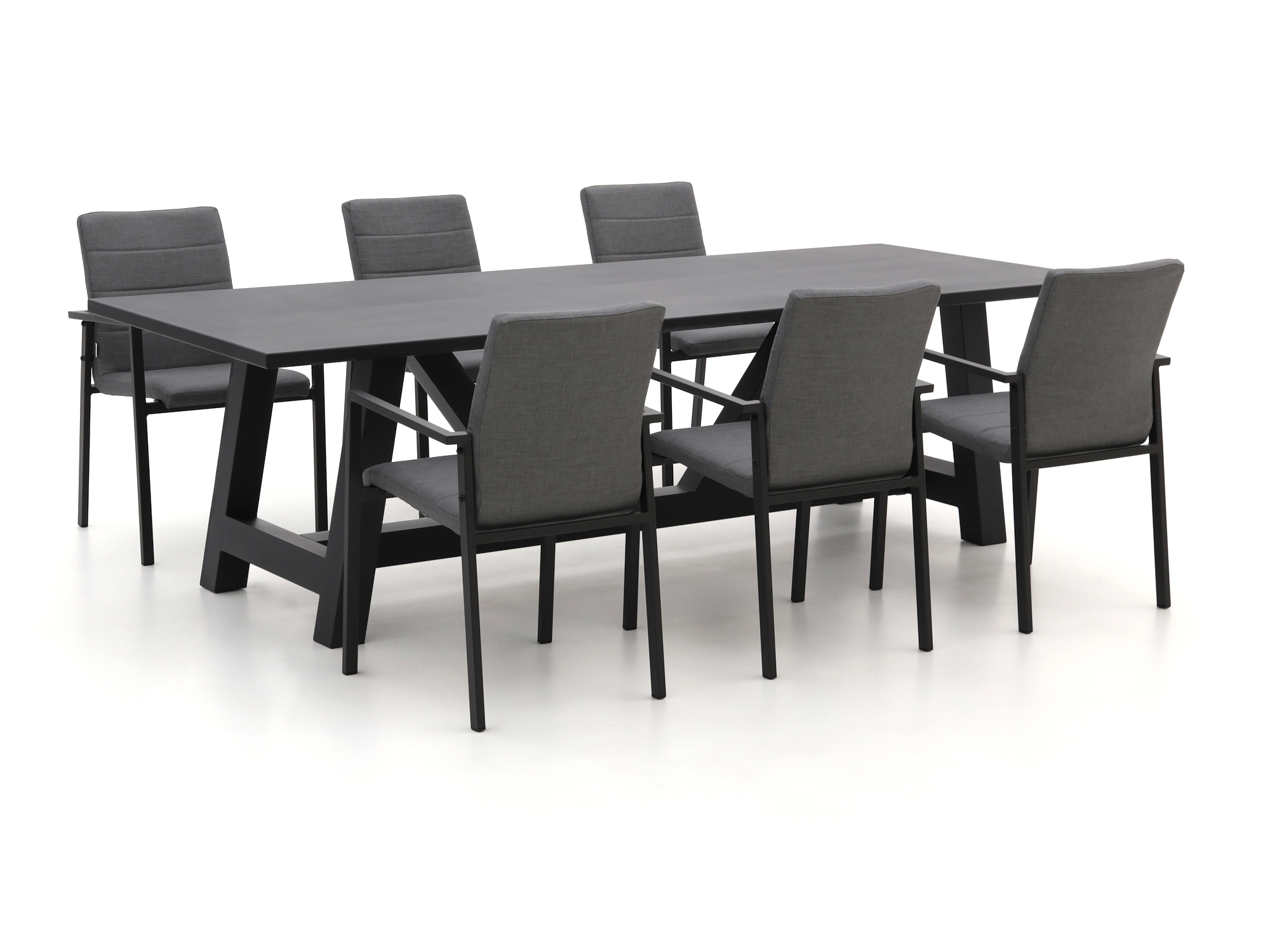 Il Tempo Cetona/Rosarno 260cm dining tuinset 7-delig stapelbaar - Laagste prijsgarantie!