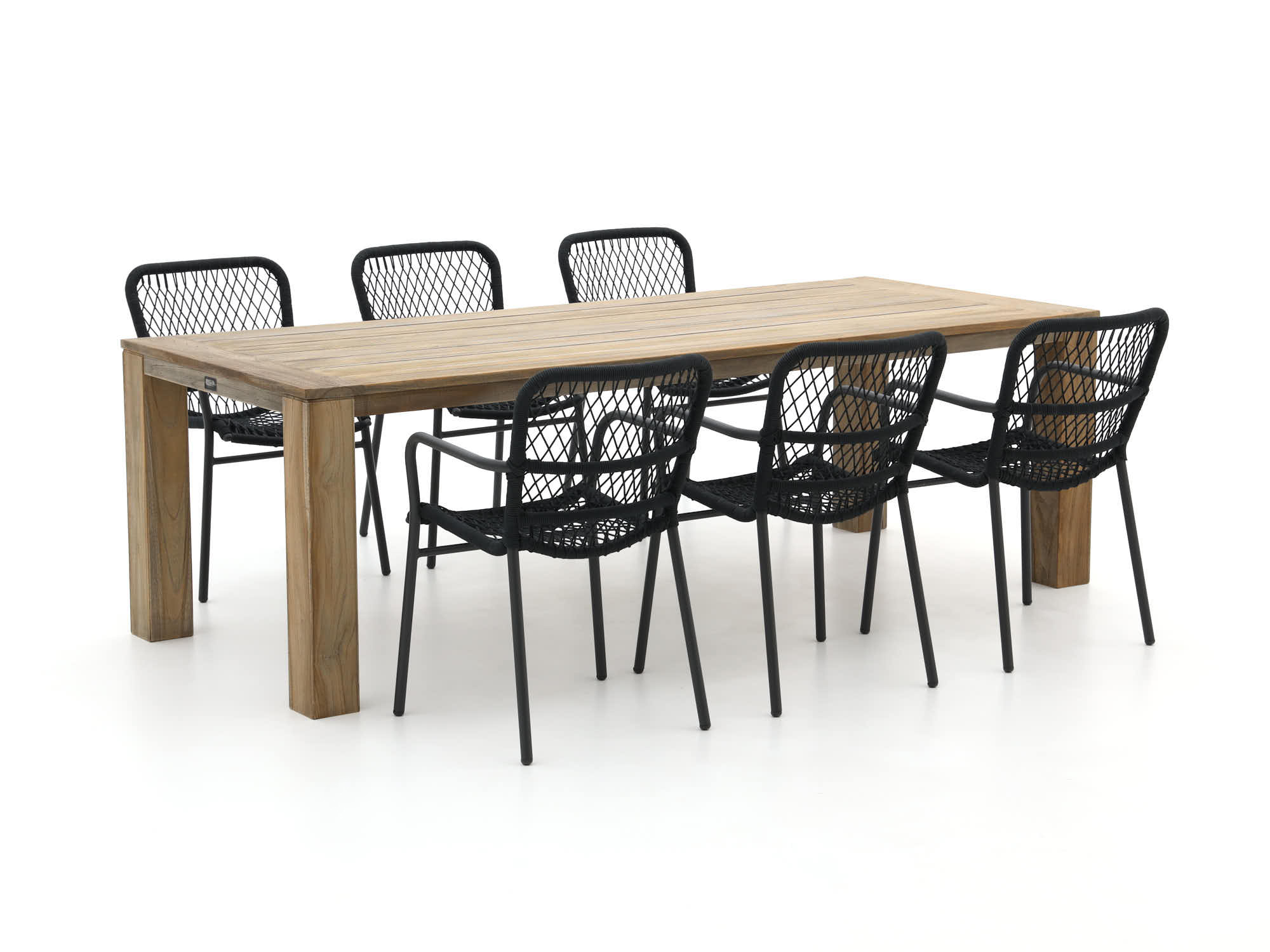 Manifesto Vitaro/ROUGH-X 240cm dining tuinset 7-delig - Laagste prijsgarantie!