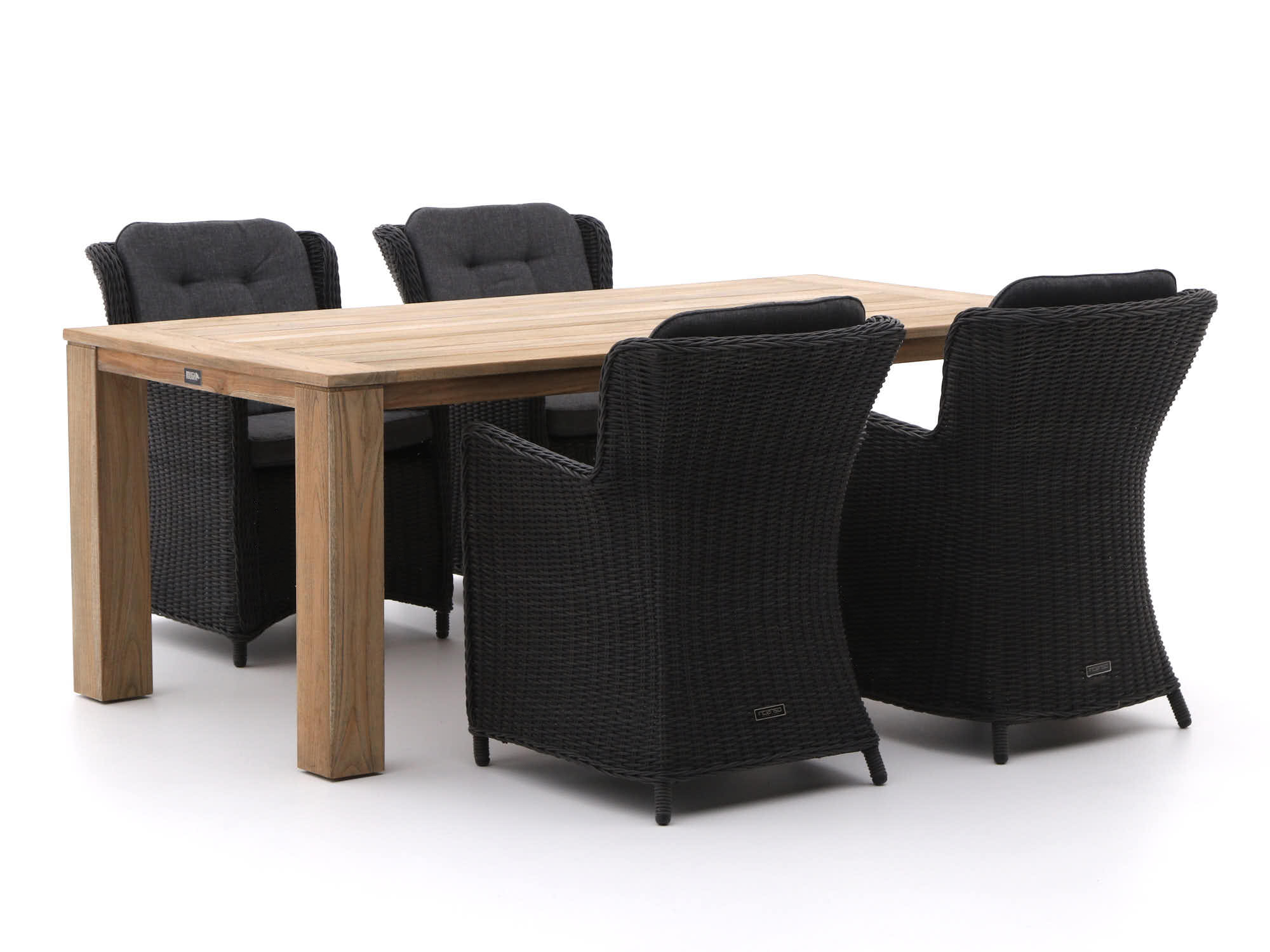 Intenso Milano/ROUGH-X 200cm dining tuinset 5-delig - Laagste prijsgarantie!