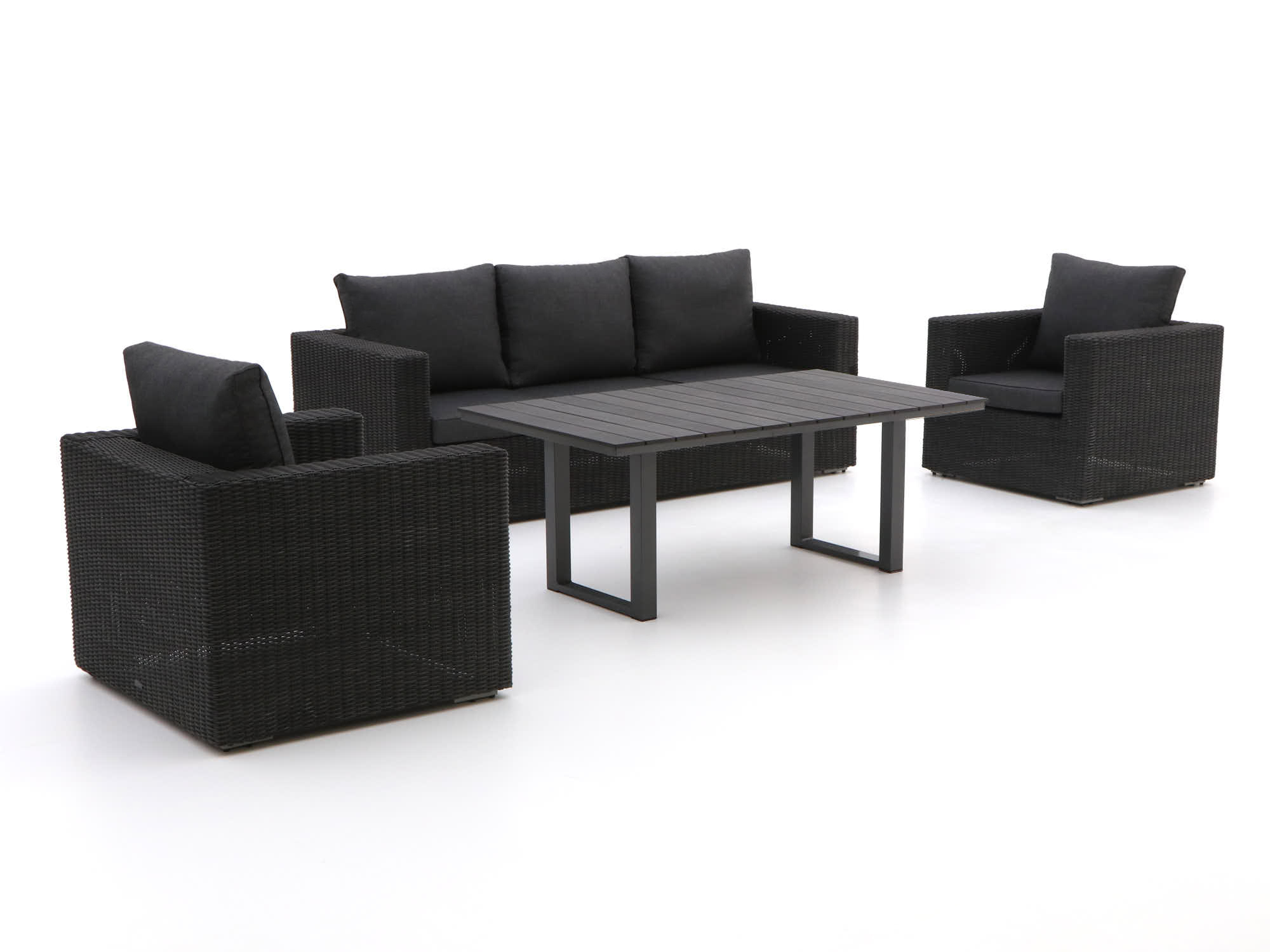 Intenso Carpino/Bolano dining loungeset 4-delig - Laagste prijsgarantie!