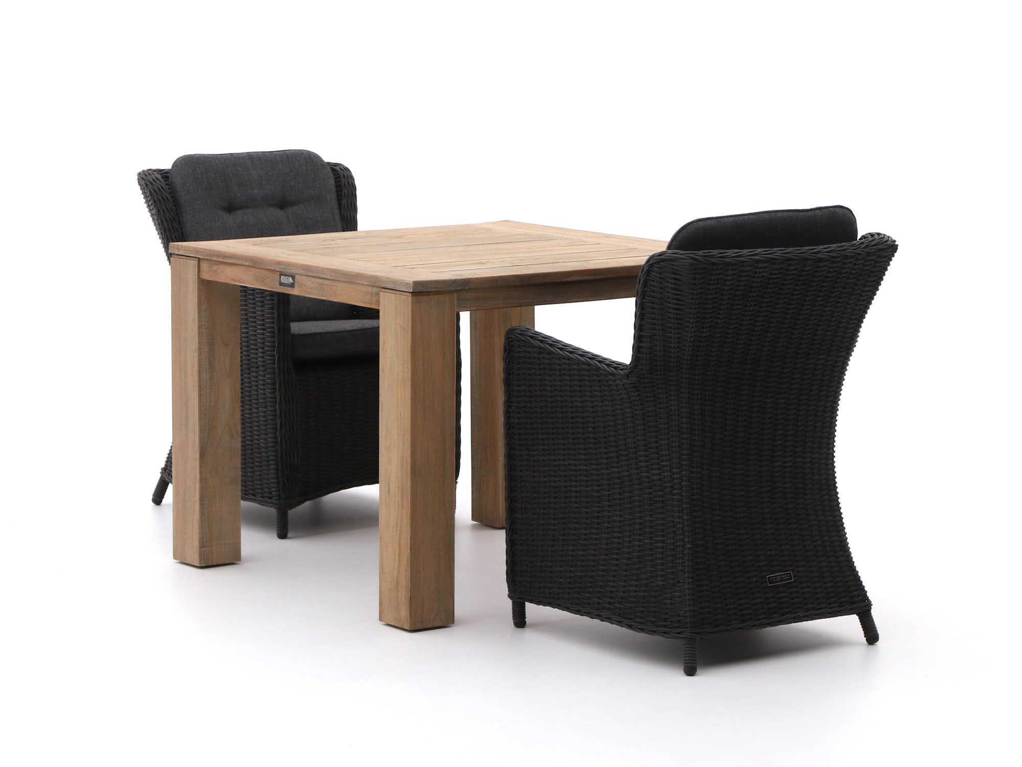 Intenso Milano/ROUGH-X 100cm dining tuinset 3-delig - Laagste prijsgarantie!