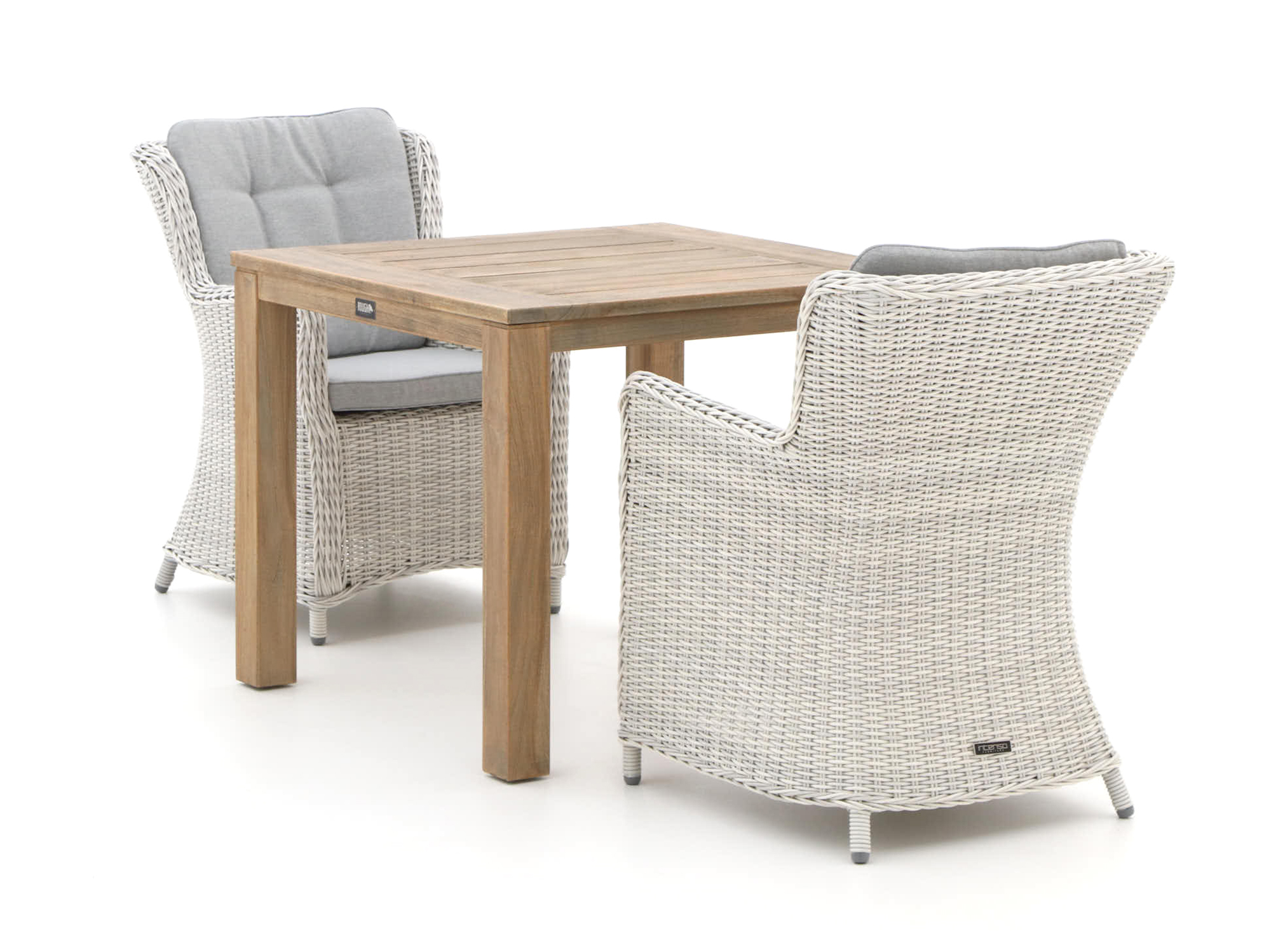 Intenso Milano/ROUGH-S 90cm dining tuinset 3-delig - Laagste prijsgarantie!