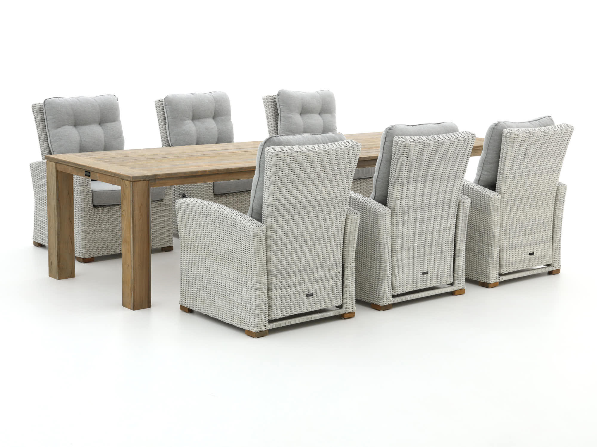 Intenso Mazzano/ROUGH-X 320cm lounge-dining tuinset 7-delig verstelbaar - Laagste prijsgarantie!