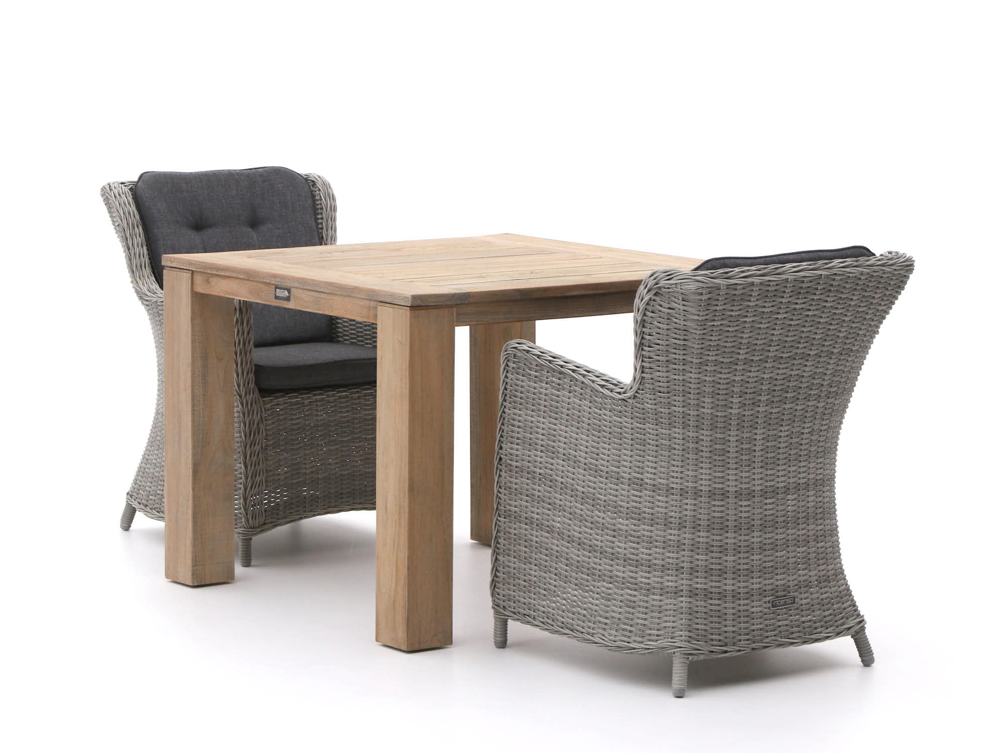 Intenso Milano/ROUGH-X 100cm dining tuinset 3-delig - Laagste prijsgarantie!