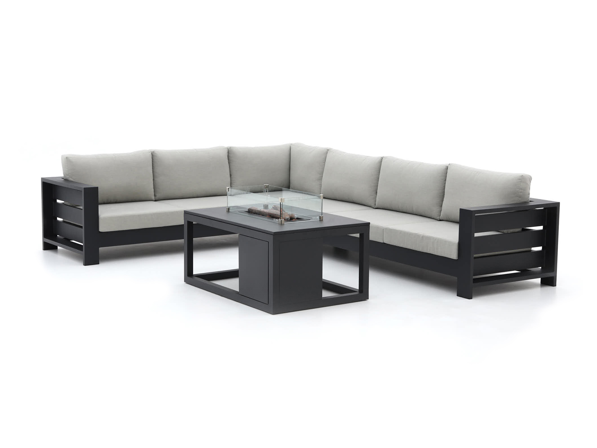 Bellagio Avolo/Cosiraw 120cm hoek loungeset 3-delig links - Laagste prijsgarantie!