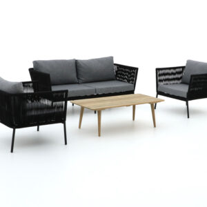 Intenso Levanzo/ROUGH-K stoel-bank loungeset 4-delig - Laagste prijsgarantie!