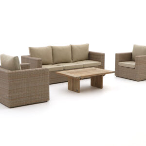 Intenso Carpino/ROUGH-L stoel-bank loungeset 4 delig - Laagste prijsgarantie!