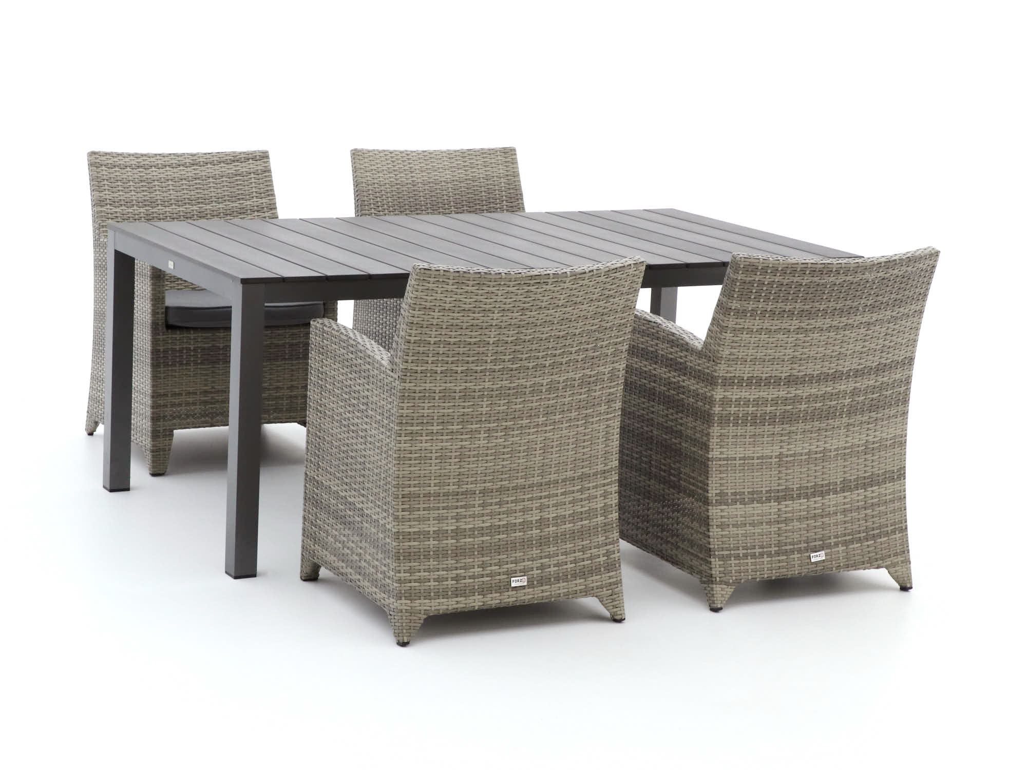 Forza Barolo/Fidenza 180cm dining tuinset 5-delig - Laagste prijsgarantie!