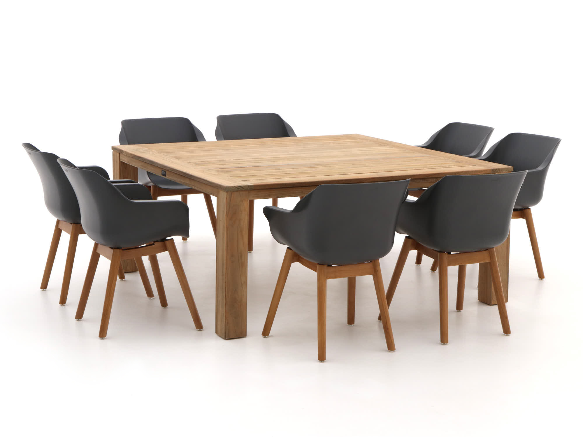 Hartman Sophie/ROUGH-X 170cm dining tuinset 9-delig - Laagste prijsgarantie!