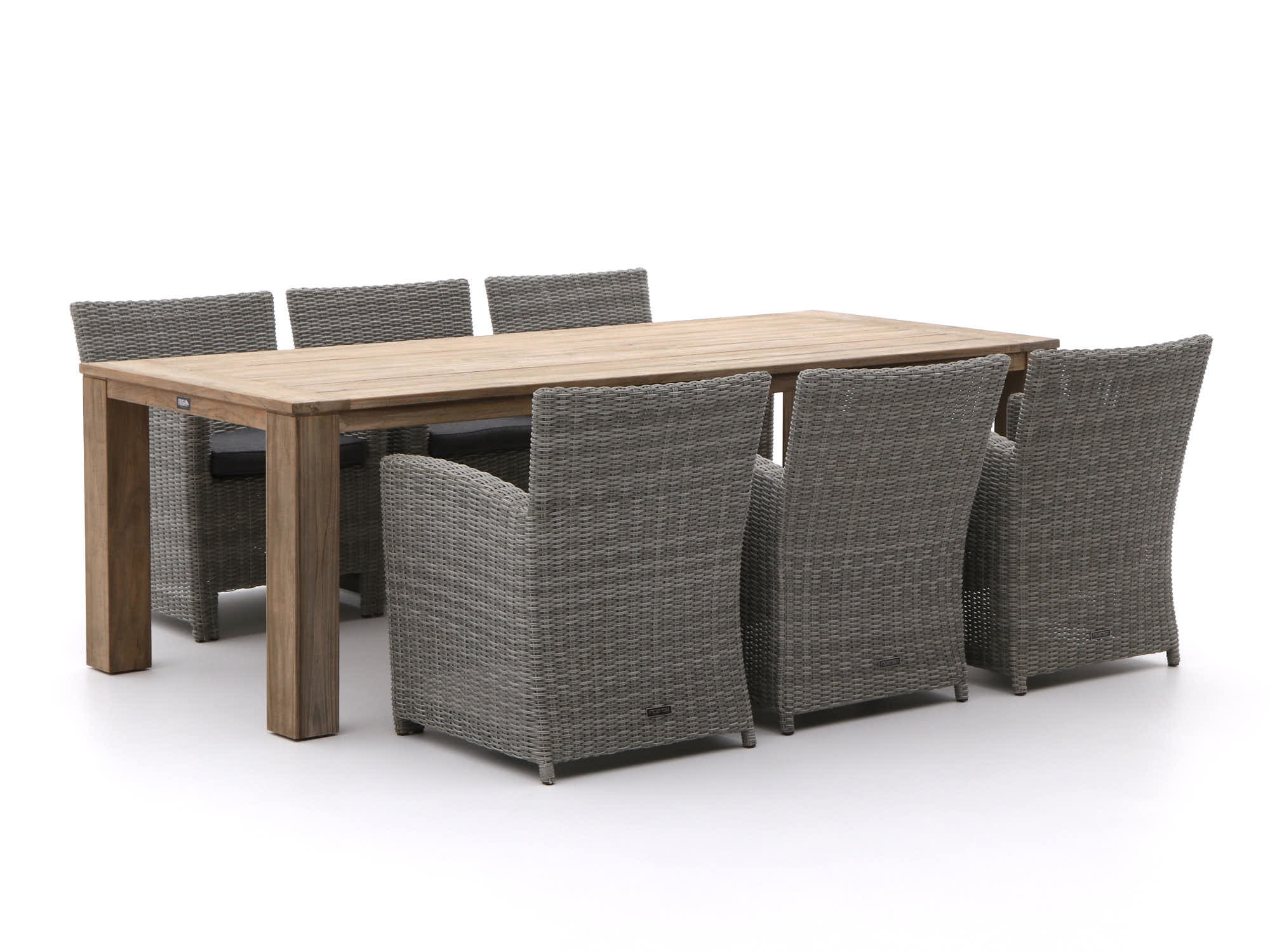 Intenso Fellini/ROUGH-X 240cm dining tuinset 7-delig - Laagste prijsgarantie!