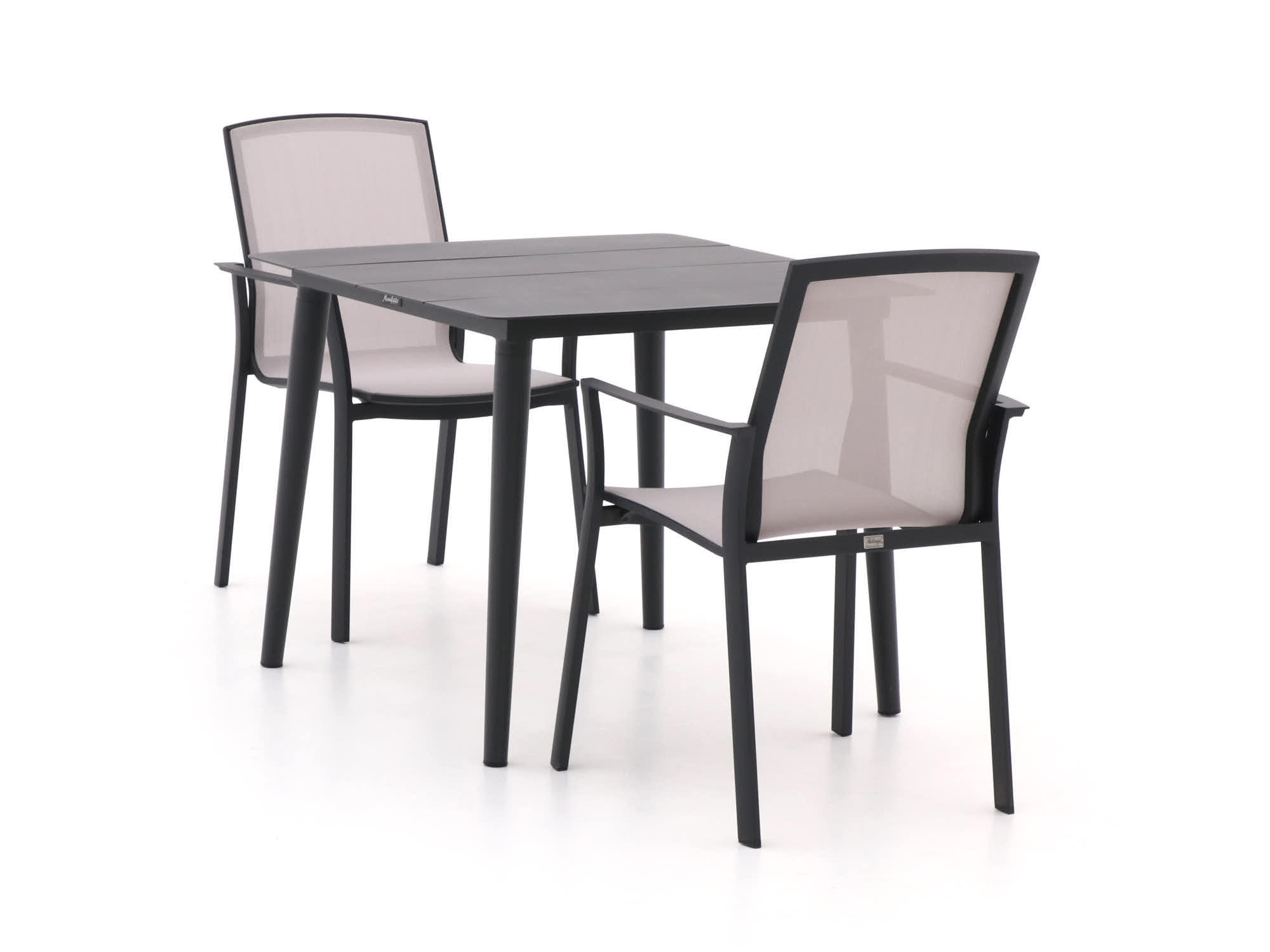 Bellagio Dranera/Sora 90cm dining tuinset 3-delig stapelbaar - Laagste prijsgarantie!
