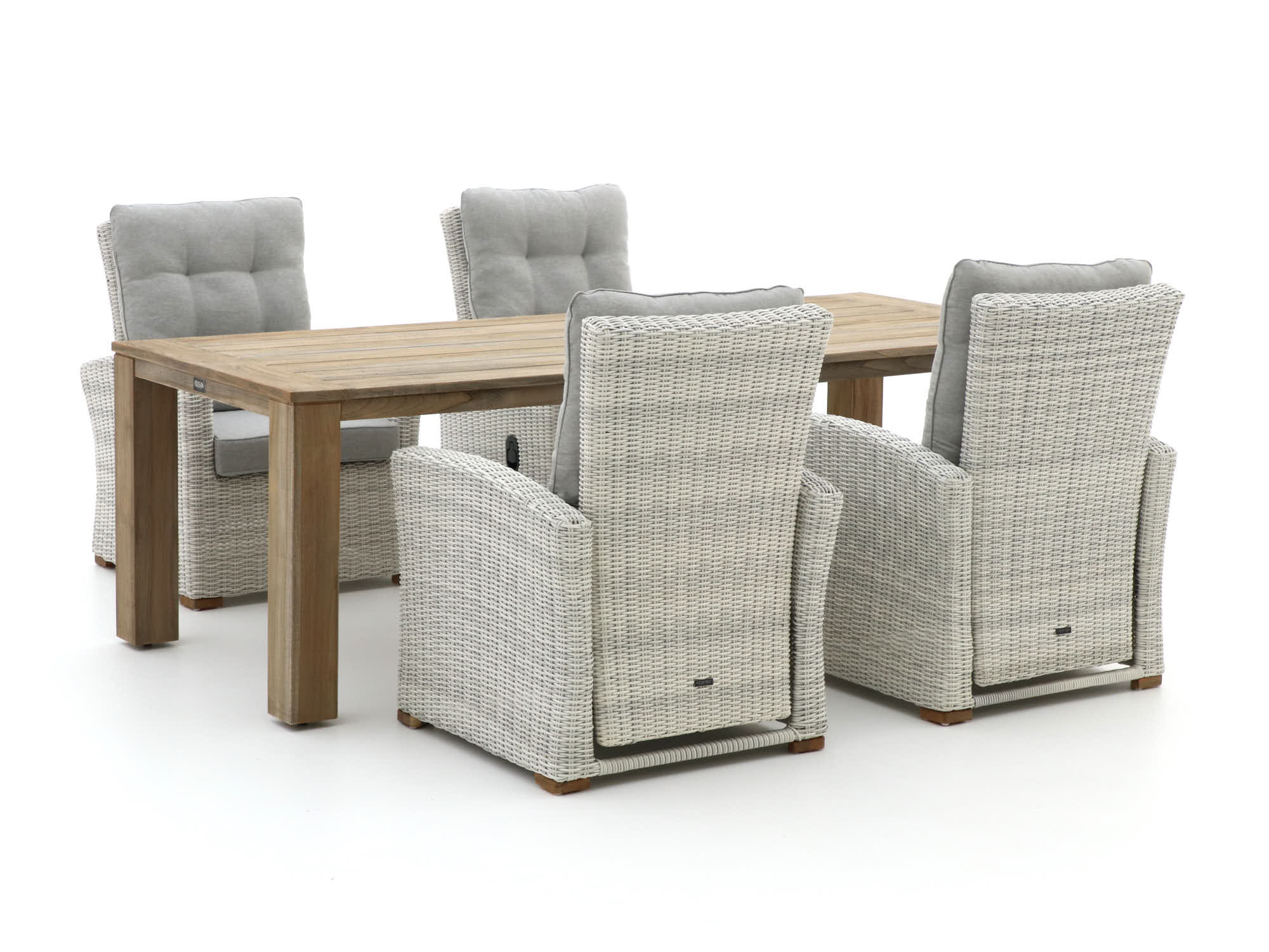 Intenso Mazzano/ROUGH-X 240cm lounge-dining tuinset 5-delig verstelbaar - Laagste prijsgarantie!