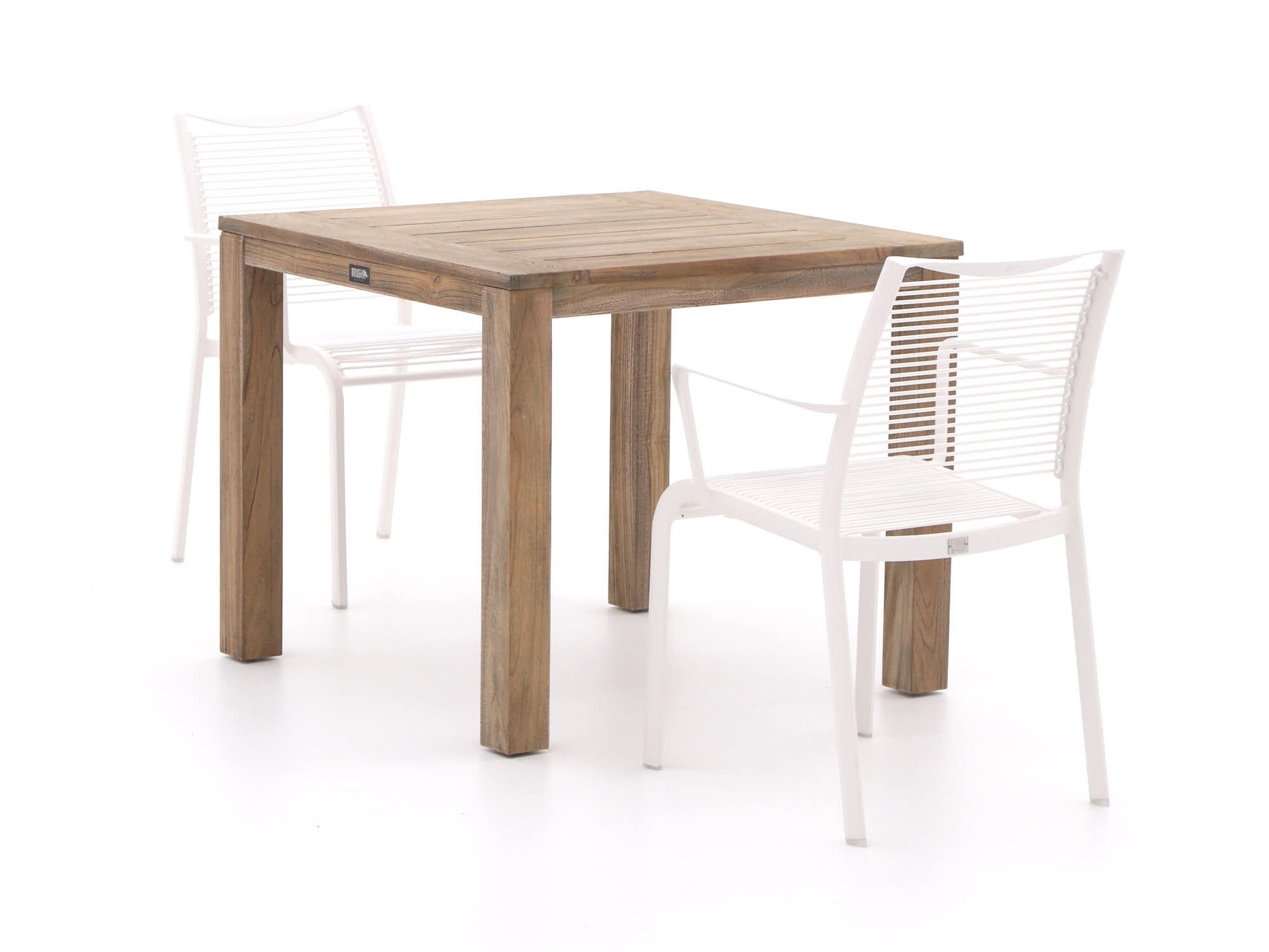 Apple Bee Hawaii/ROUGH-S 90cm dining tuinset 3-delig stapelbaar - Laagste prijsgarantie!