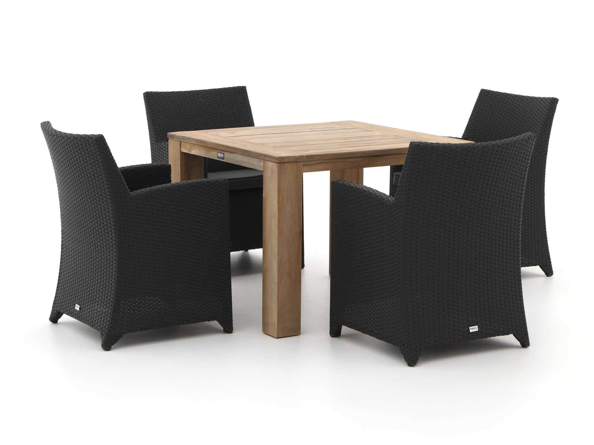 Forza Barolo/ROUGH-X 100cm dining tuinset 5-delig - Laagste prijsgarantie!