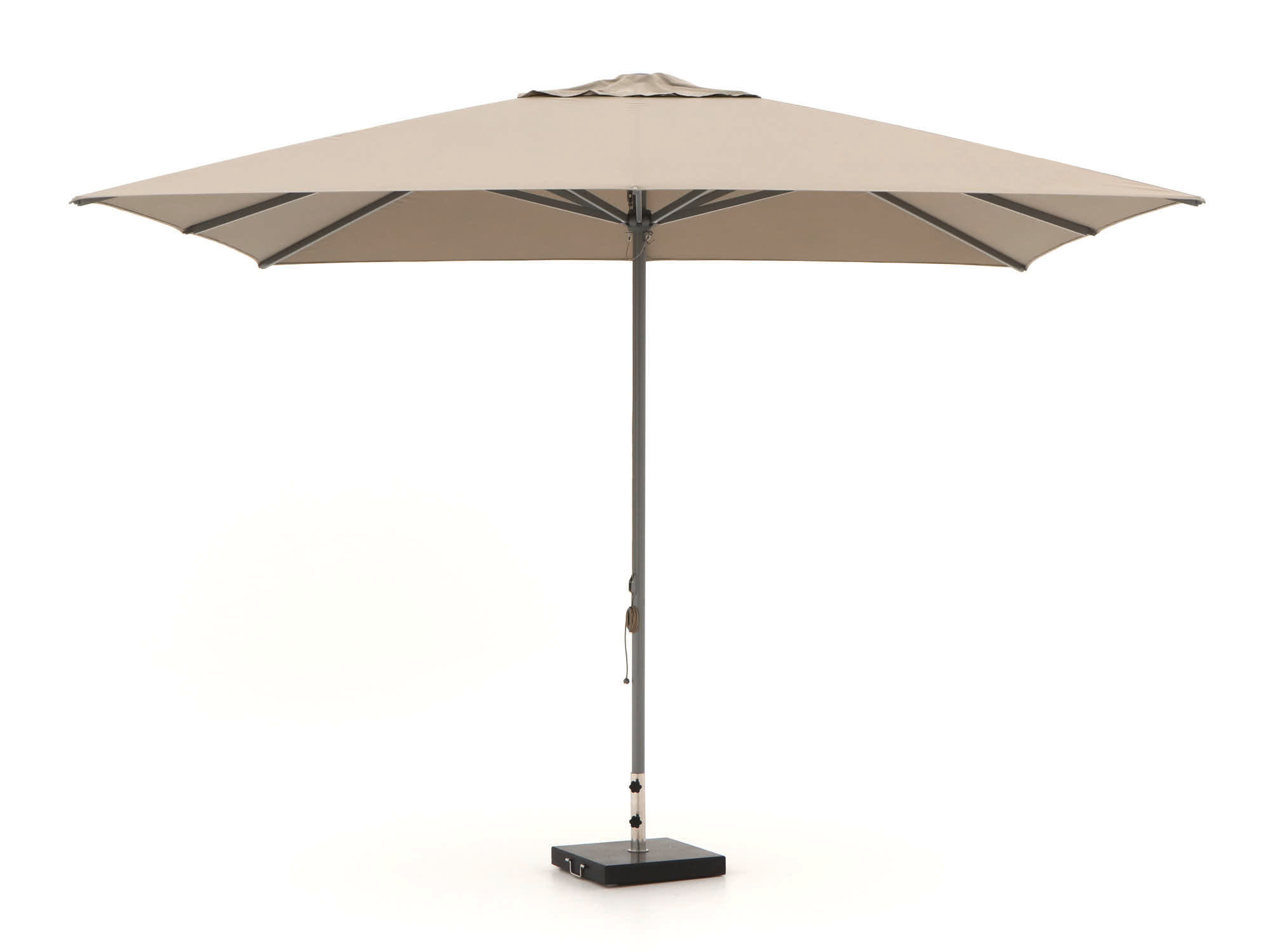 Shadowline Cuba parasol 350x350cm - Laagste prijsgarantie!