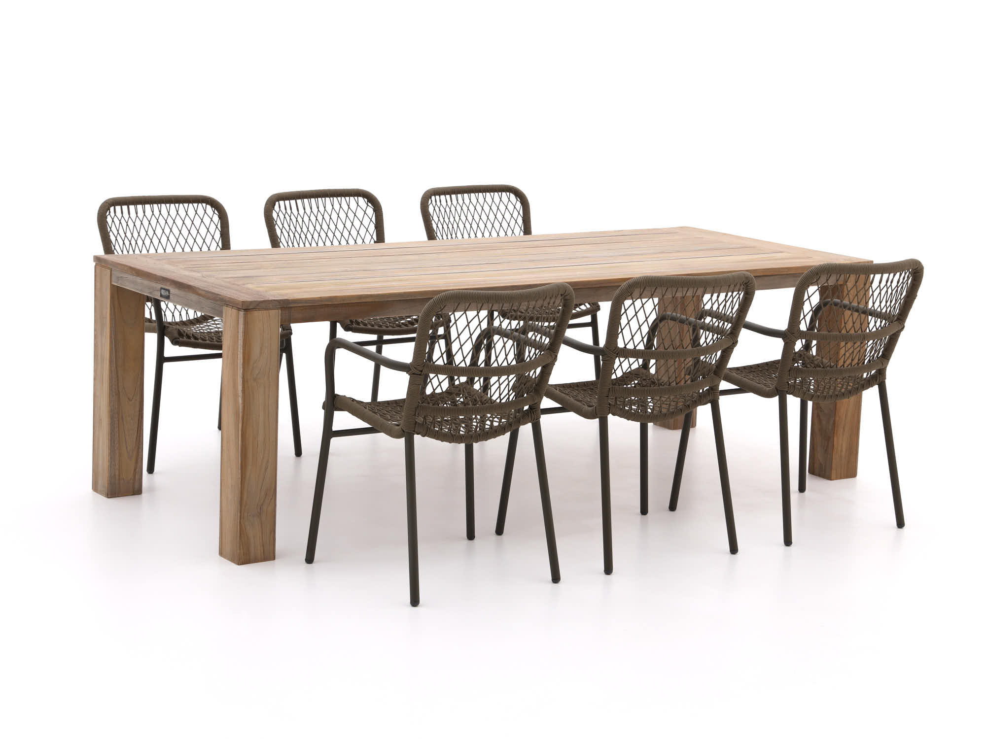 Manifesto Vitaro/ROUGH-X 240cm dining tuinset 7-delig - Laagste prijsgarantie!