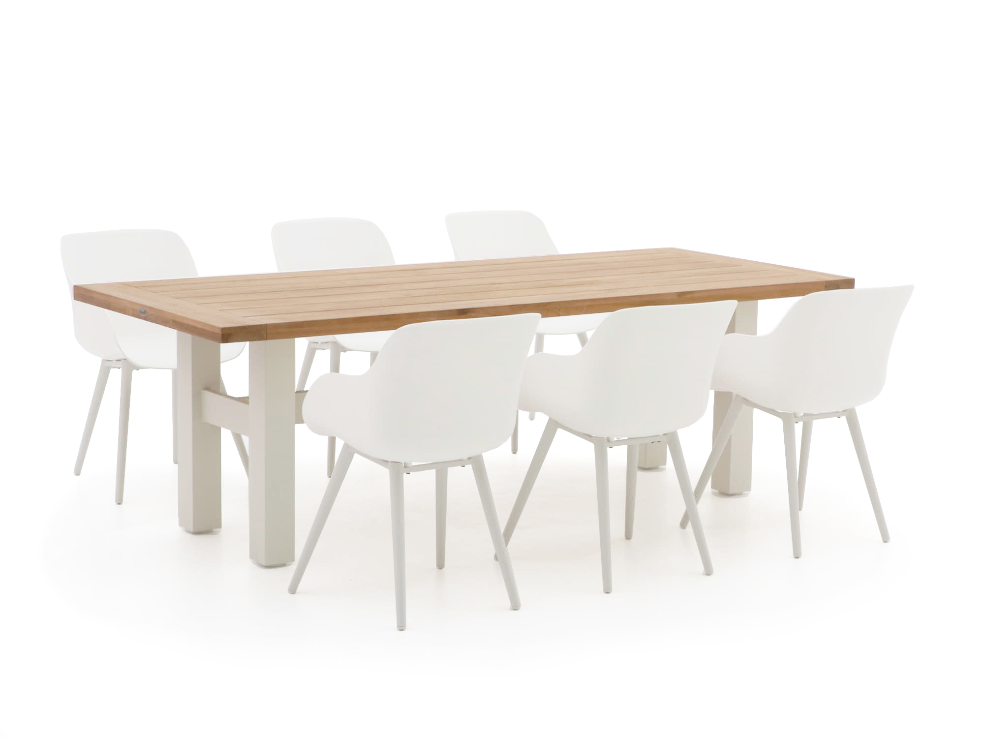 Hartman Sophie Studio Organic/Yasmani 240cm dining tuinset 7-delig - Laagste prijsgarantie!